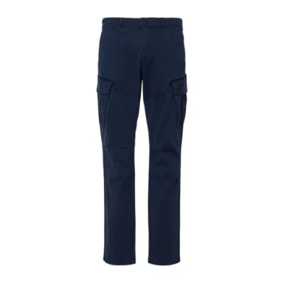 Afbeelding van s.Oliver MIT Garment DYE Cargobroek, Heren, Maat: 31x32, Tiefblau