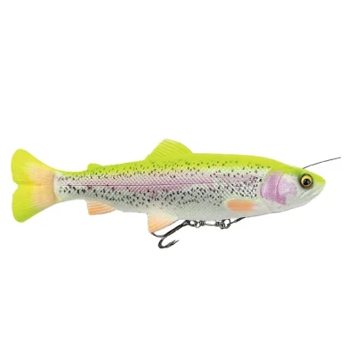 Afbeelding van Savage Gear 4D Line Thru Pulsetail Trout 20cm, 102gr, Lemon Swimbait