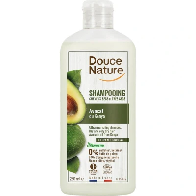 Afbeelding van Douce Nature Shampoo droog haar avocado olie 250 ml