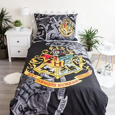 Afbeelding van Jerry Fabrics Harry Potter dekbedovertrek 140 x 200 cm, kussensloop, katoen