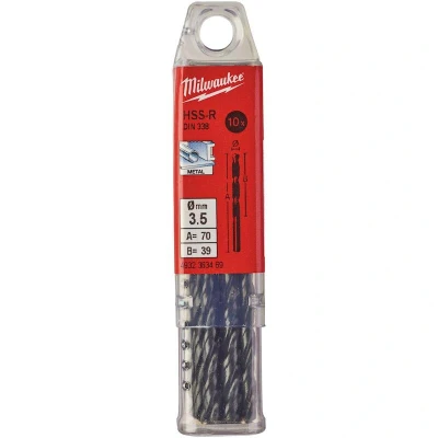 Afbeelding van Metaalboor Hss R 3,5 X 70 Mm (10 Stuks)