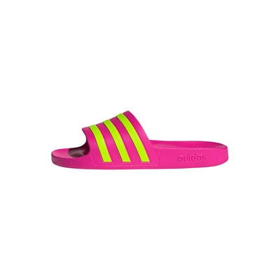 Afbeelding van adidas Adilette Aqua Slides dames Teenslipper,Shock Pink Solar Slime Shock Roze,38 EU