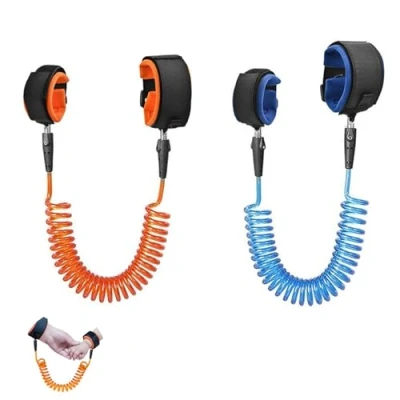 Afbeelding van Locisne 2 stuks baby anti verloren riem, kinderen veilig om te gaan met de hand riem pols link bungee veiligheid peuter harnas