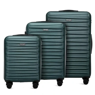 Afbeelding van Wittchen Skyspeed LINE Collection Kofferset, Maat: One Size, Green