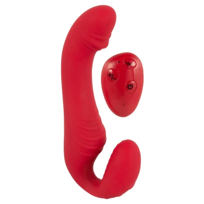 Afbeelding van Voorbind Dubbele Vibrator Rood