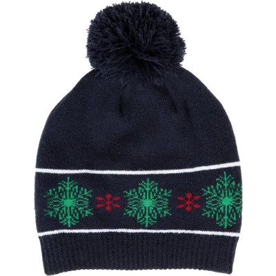 Afbeelding van K up Muts met kerstmotieven KP558 Night Navy