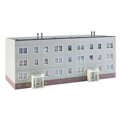 Afbeelding van Faller Flatgebouw P2 basisverpakking modelbouwsets, hobbybouwspeelgoed voor kinderen, modelverf en accessoires