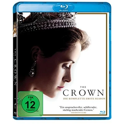 Afbeelding van The Crown Complete Season 1 [DVD] [2017] (import met veel ondertiteling o.a. NL ondertiteling)