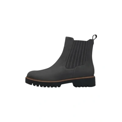 Afbeelding van Tamaris Korte laarzen, Dames, Maat: 37, Dark grey Leer