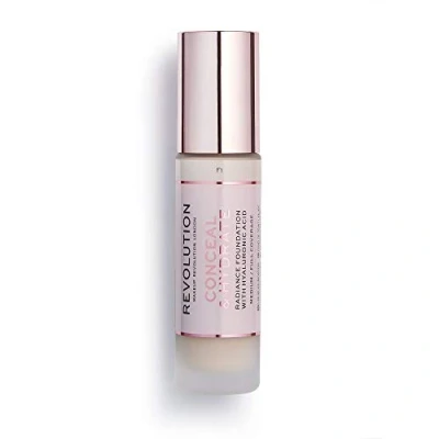 Afbeelding van Makeup Revolution Conceal &amp; Hydrate Radiance Foundation Lightweight Moisturizing 23 Ml F1