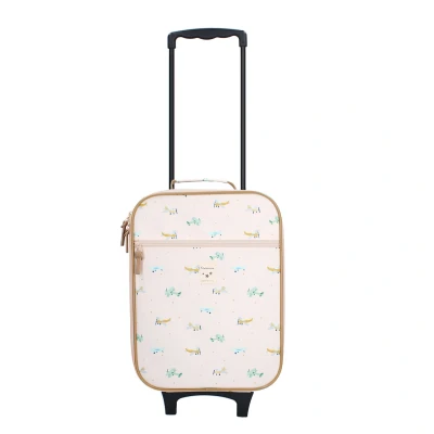 Afbeelding van Trolley koffer Kidzroom Small Talk Beige
