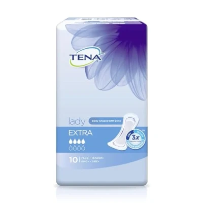 Afbeelding van Tena Lady Extra Incontinentie 10 stuks inlegkruisjes
