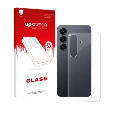 Afbeelding van upscreen Screenprotector voor Samsung Galaxy S25 (Achterkant) Folie Beschermfolie Beschermglas transparant