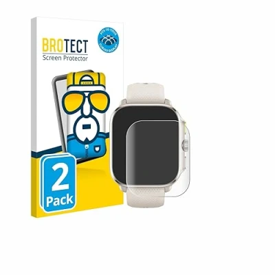 Afbeelding van BROTECT Full Cover Screen Protector voor Huami Amazfit Cheetah (Square) (2 Stuks) Schermbeschermer, 3D Curved