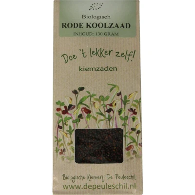 Afbeelding van Peuleschil Rode Kool Zaad Bio, 130 gram