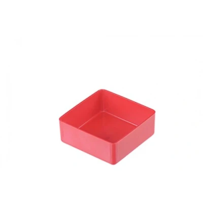 Afbeelding van hünersdorff Inzetbox van slagvast polystyreen (PS), afmetingen: 54 x 23 mm, kleur: rood