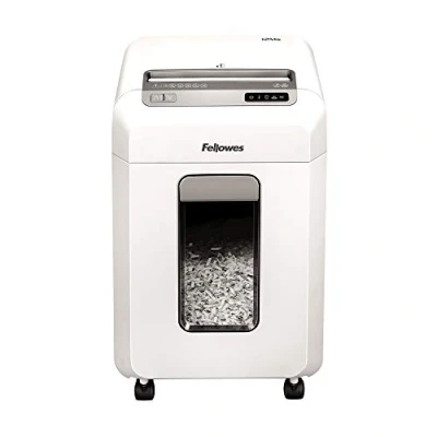 Afbeelding van Fellowes papierversnipperaar Powershred 12Ms, 12 vel mini cut shredder voor klein kantoor/thuiskantoor met Safesense Technologie