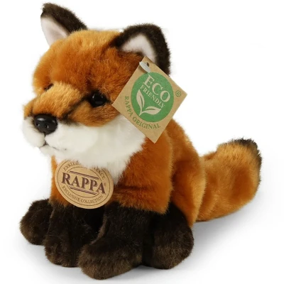 Afbeelding van Rappa knuffelvos zittend 18 cm