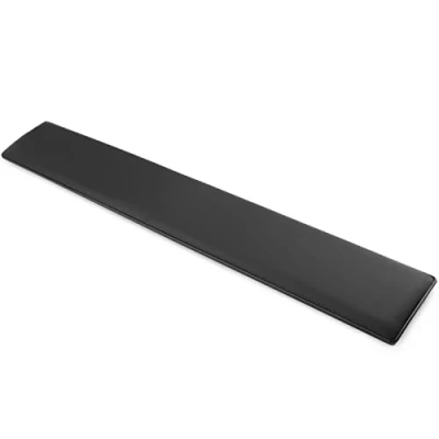 Afbeelding van Polssteun voor toetsenbord, ergonomische toetsenbordpad met traagschuim, gelkussen, toetsenbordkussen, polssteun, antislip, ergonomisch computer laptop