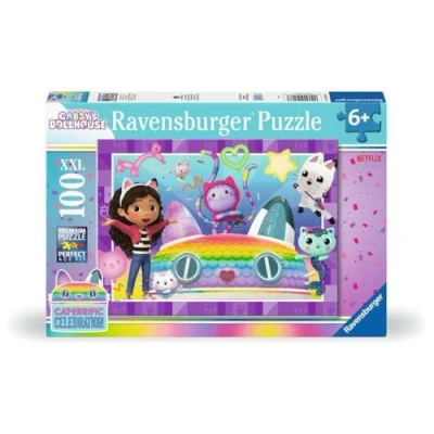 Afbeelding van Ravensburger Gabby&#039;s Dollhouse Legpuzzel 100 XXL Stukjes