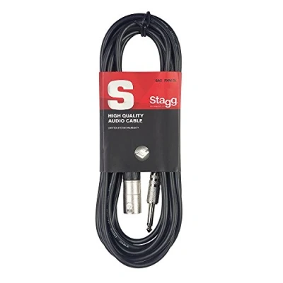 Afbeelding van STAGG SAC3PXMDL Audiopatchkabel 3 meter 1x XLR mannelijk/1x jack mannelijk 6,3 mm