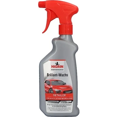 Afbeelding van NIGRIN Performance briljante wax TURBO autowas, 500 ml spuitfles, intense kleuren, brengt hoogglans