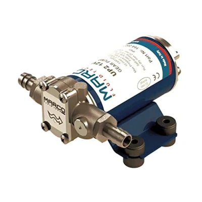 Afbeelding van MARCO UP2 Pomp 24 V met bronzen tandwielen, 10 l/min, 1,5 bar, transferpomp, bootpomp, dieselpomp, scheepspomp, oliepomp, transportpomp, jachtpomp