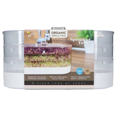 Afbeelding van Buzzy Organic Sprouting Tower 4 laags