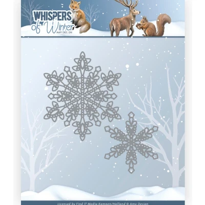 Afbeelding van Dies Amy Design Whispers of Winter Snowflakes