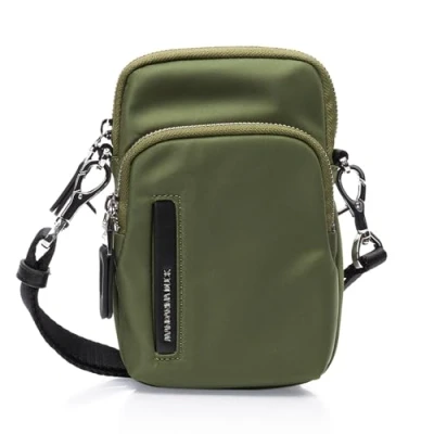 Afbeelding van MANDARINA DUCK Schoudertas mobiele telefoon Hunter Smartphone Case Military Green Donkergroen