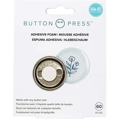 Afbeelding van We R Makers Button press adhesive foam 40stuks