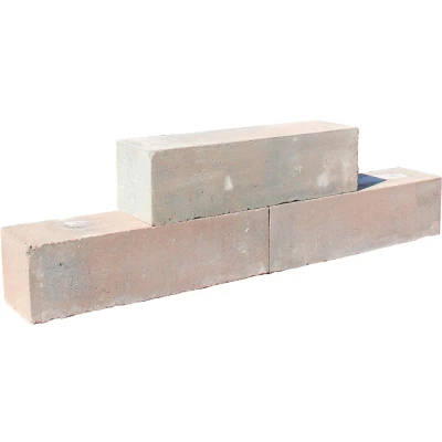 Afbeelding van Gardenlux Classico Block 12,5x12,5x45 Cm Mosselkalk Decoratie voor in de tuin!