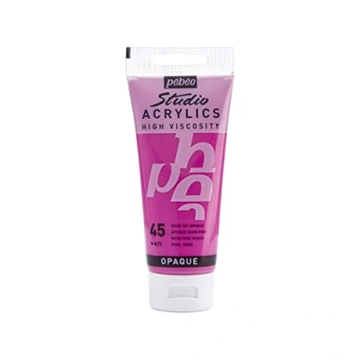 Afbeelding van Pébéo 831045 tube acryl kleur studio, 100 ml, lichtroze