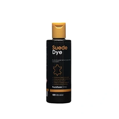 Afbeelding van Suede Dye 125ml gebruikt om de kleur van suède schoenen, kleding, handtassen en meubels te herstellen of veranderen, donkerbruin,