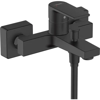 Afbeelding van hansgrohe vernis shape opbouw badmengkraan mat zwart 71450670