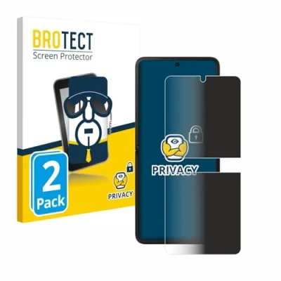 Afbeelding van BROTECT privacy screenprotector voor Oppo Find N2 Flip Folie Beschermfolie Blauwlichtfilter (2 Stuks)