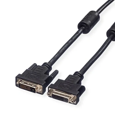 Afbeelding van VALUE Verlengkabel DVI, DVI m F, (24+1) dual link, 1.0 meter, 1