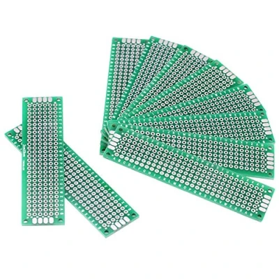Afbeelding van 10st 2cm x 8cm PCB Universale Doppi Lati Prototipazione DIY Saldatura Circuito