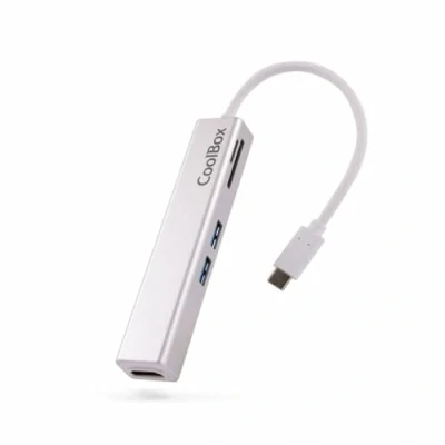 Afbeelding van Dockstation CoolBox COO DOCK 02 Wit Grijs
