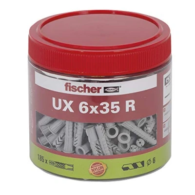 Afbeelding van fischer Universele pluggen 35 mm 6 531027 1 stuk(s)
