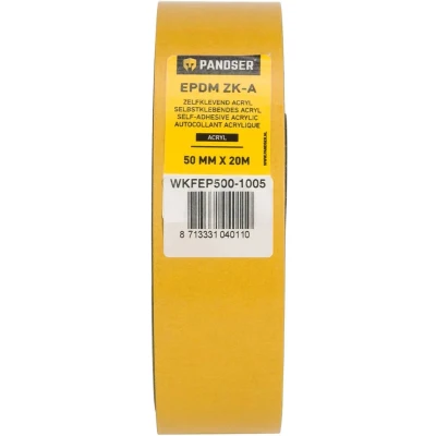 Afbeelding van Pandser EPDM Zelfklevend Acryl 5 cm x 20 meter 0.5 mm