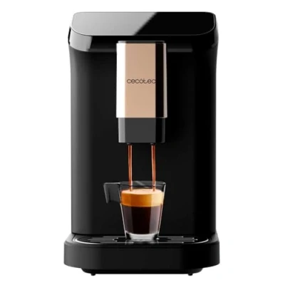 Afbeelding van Cecotec Koffiemachine Superautomatica Cremmaet Macchia Black Rose. 1350 W, Thermoblock, 19 bar Drukpomp, Plug&amp;Play systeem, Koffiereservoir met geïntegreerde molen, Automatische reiniging