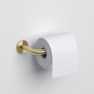 Afbeelding van Clou Kaldur toiletrolhouder goud geborsteld