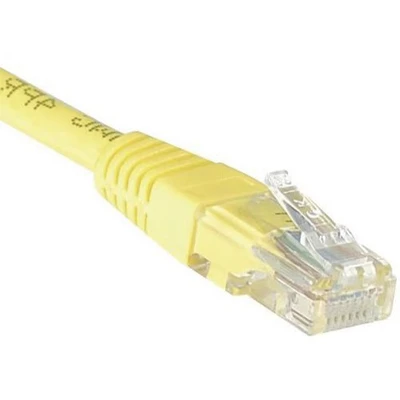 Afbeelding van Connect 1 m Koper/Aluminium RJ45 Cat.5e U/UTP Patchkabel Geel