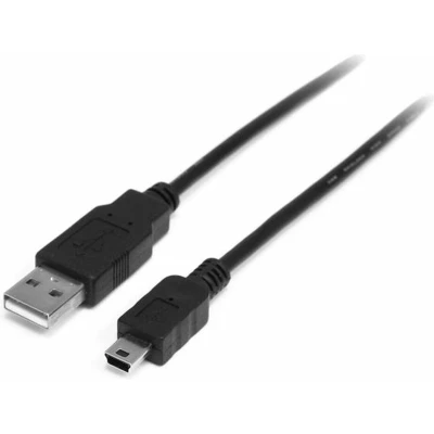 Afbeelding van USB A to B Cable Startech USB2HABM1M Black