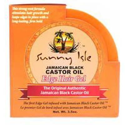 Afbeelding van Sunny Isle Jamaican Black Castor Oil Edge Hair Gel 100 gr