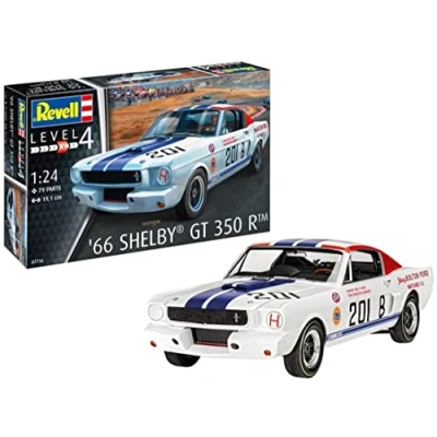 Afbeelding van 1:24 Revell 07716 1965 Shelby GT 350 R Auto Plastic Modelbouwpakket