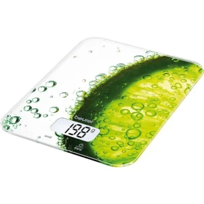 Afbeelding van Beurer KS 19 Fresh keukenweegschaal (digitale keukenweegschaal, met tarra weegfunctie, sensortoetsbediening, draagvermogen van 5 kg)