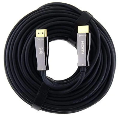 Afbeelding van 25m optische glasvezel HDMI 2.0b kabel UHD 2160p 4K @60Hz 4:4:4 HDR HDCP 2.2