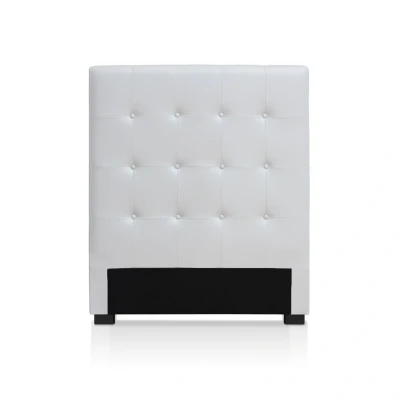 Afbeelding van Luxor hoofdeinde 90cm Wit Menzzo